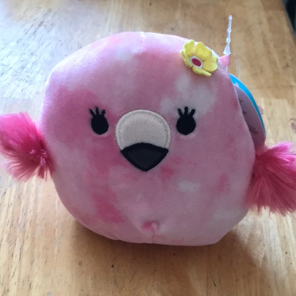 Squishmallows Other - Cookie the pink flamingo squishmallow